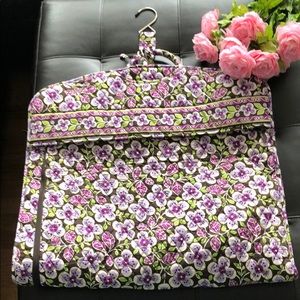Vera Bradley Hanging Clothing Bag in Plum Petals